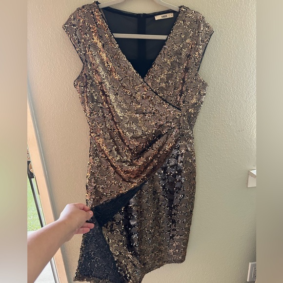 ASOS Gold Sequin Dress - Picture 4 of 11